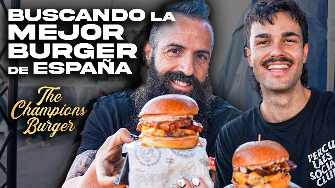 eventos the champions burger elige la mejor hamburguesa de espana